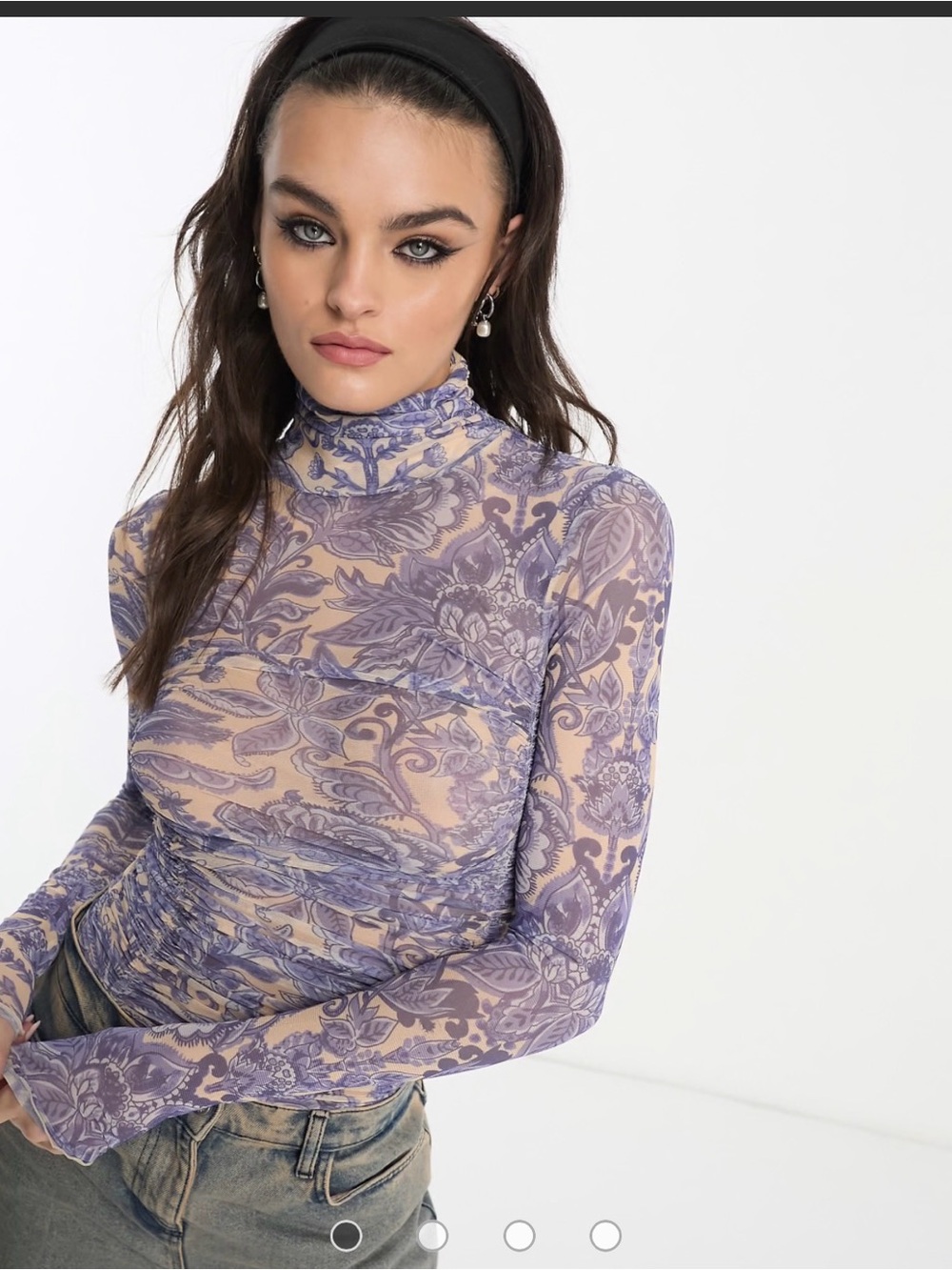 Free People Under It All Printed Bodysuit
